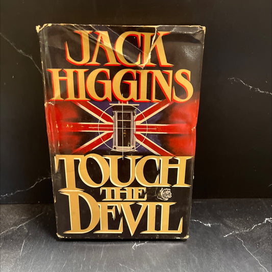 touch the devil book, by jack higgins, 1982 Hardcover image 1
