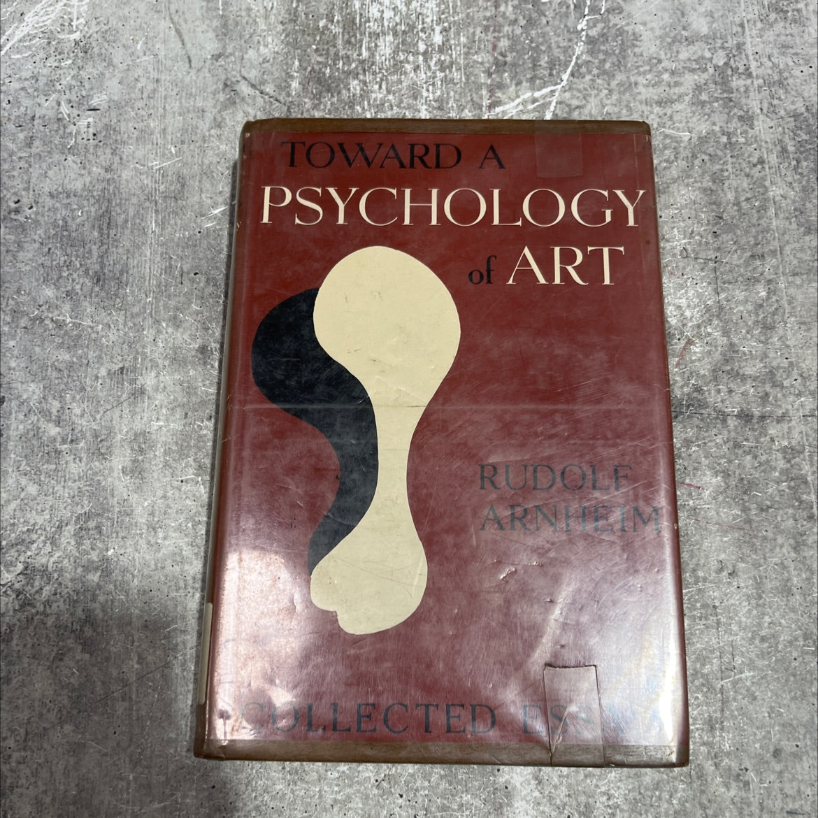 toward a psychology of art collected essays book, by Rudolf Arnheim, 1966 Hardcover image 1