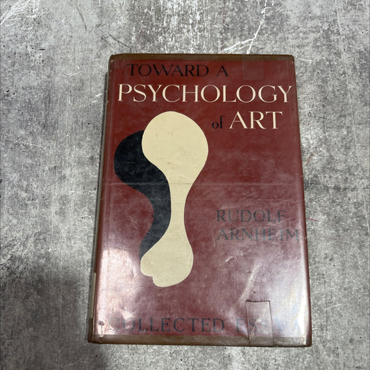 toward a psychology of art collected essays book, by Rudolf Arnheim, 1966 Hardcover image 1