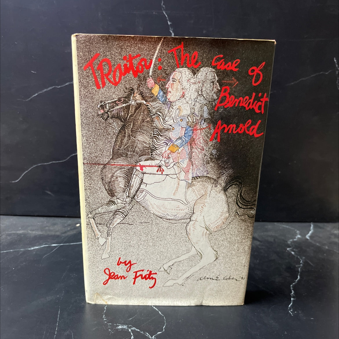 SIGNED traitor the case of benedict arnold book, by Jean Fritz, 1981 Hardcover image 1