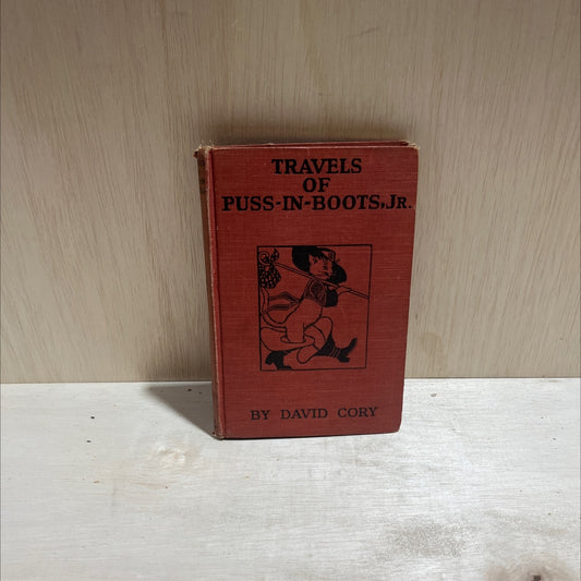 travels of puss in boots, jr. book, by david cory, 1918 Hardcover image 1