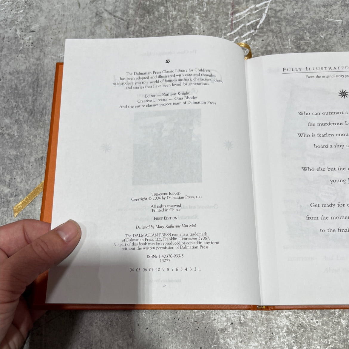 treasure island book, by robert louis stevenson, 2004 Hardcover image 3