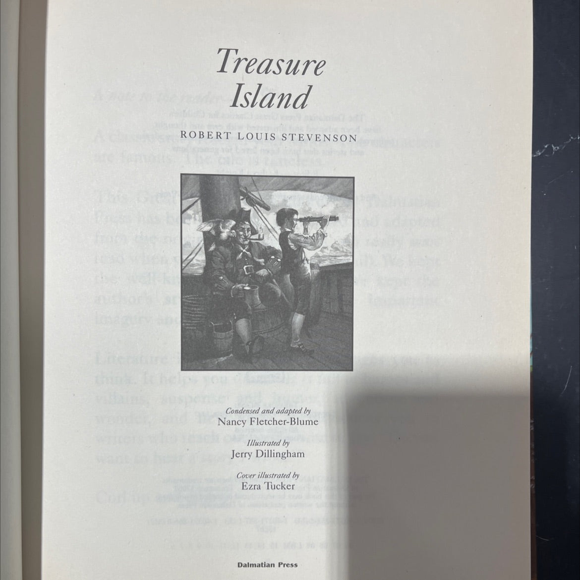 treasure island book, by robert louis stevenson, 2004 Hardcover image 2