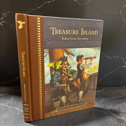 treasure island book, by robert louis stevenson, 2004 Hardcover image 1