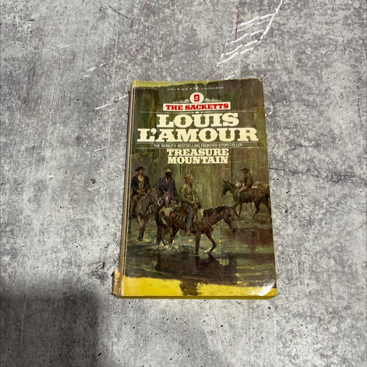 treasure mountain book, by louis l'amour, 1979 Paperback image 1