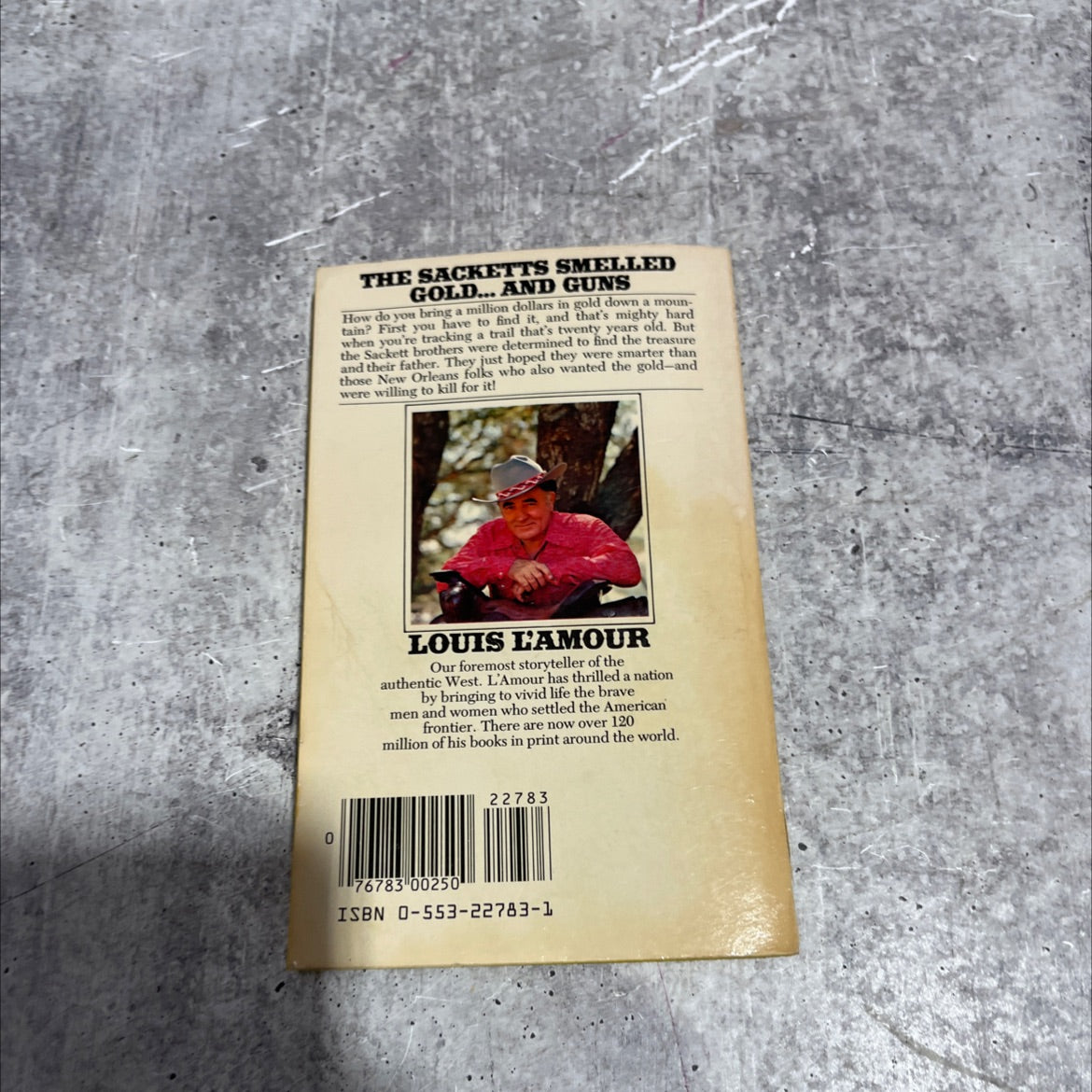 treasure mountain book, by louis l'amour, 1979 Paperback image 4