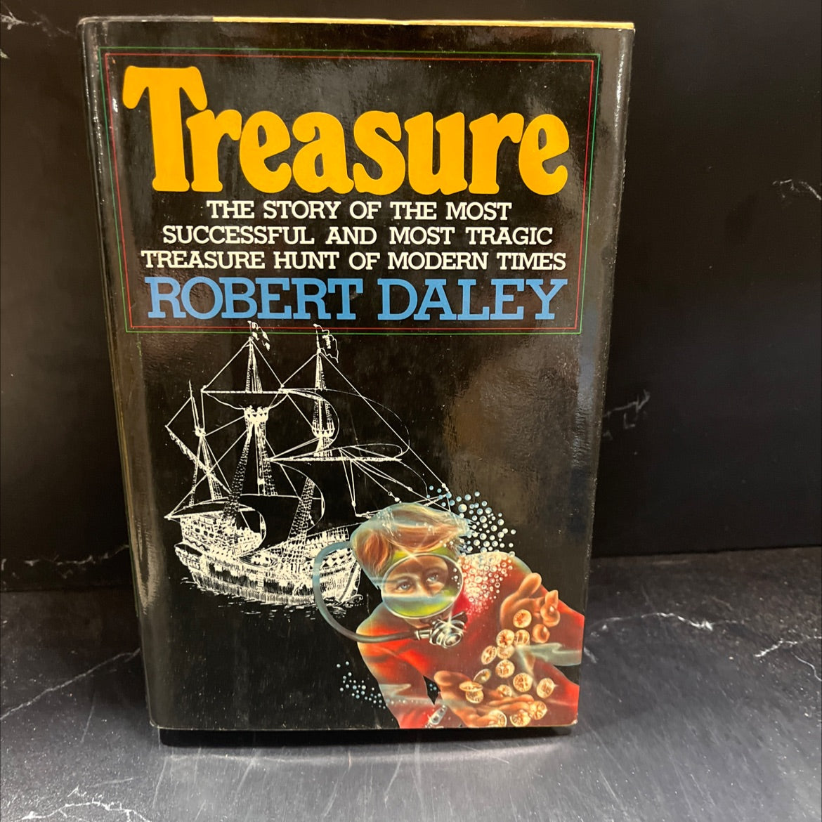treasure book, by robert daley, 1977 Hardcover image 1