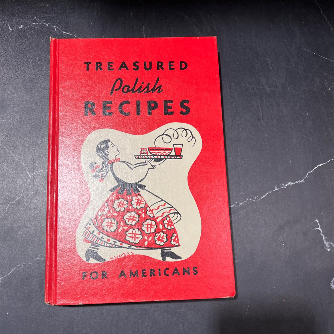 treasured polish recipes for americans book, by polanie club polanie editorial staff, 1981 Hardcover image 1