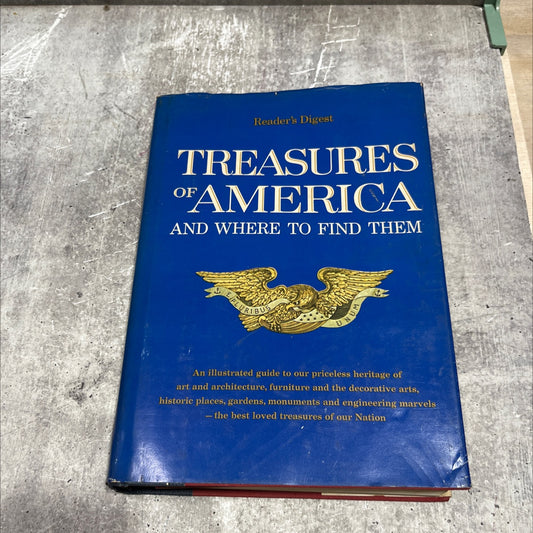 treasures of america book, by unknown, 1974 Hardcover image 1