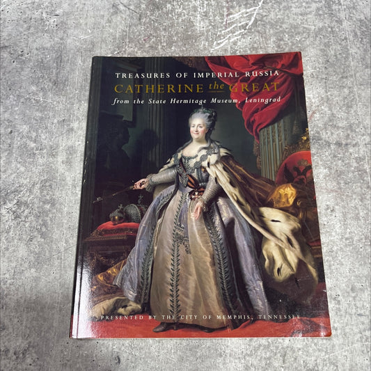 treasures of imperial russia catherine the great book, by Dr G N Komelova, 1990 Paperback image 1