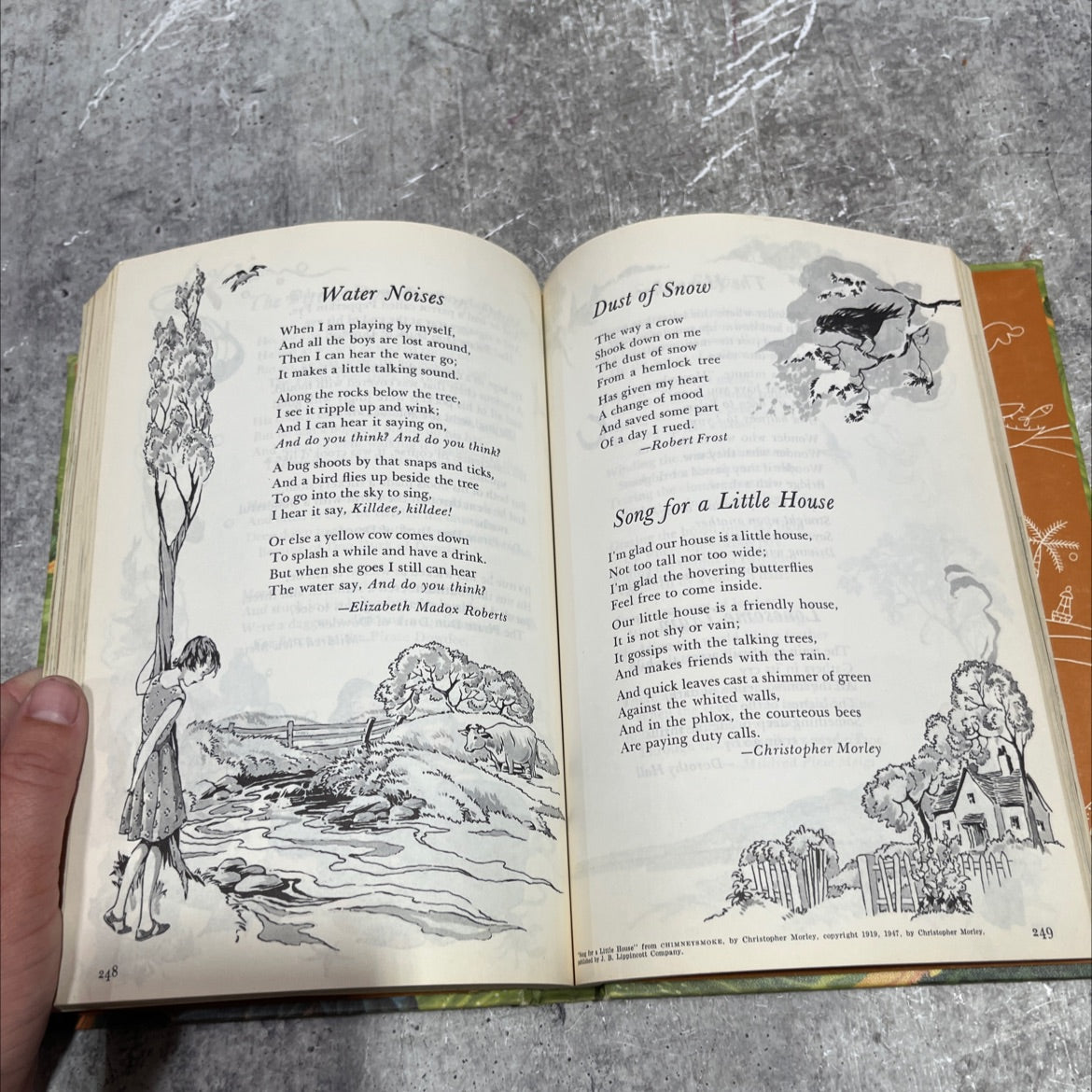 treasury of literature-readtext series enchanted isles book, by eleanor m. johnson, leland b. jacobs, 1960 Hardcover image 4