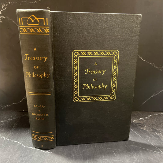 treasury of philosophy volume ii book, by dagobert d. runes, 1955 Hardcover image 1