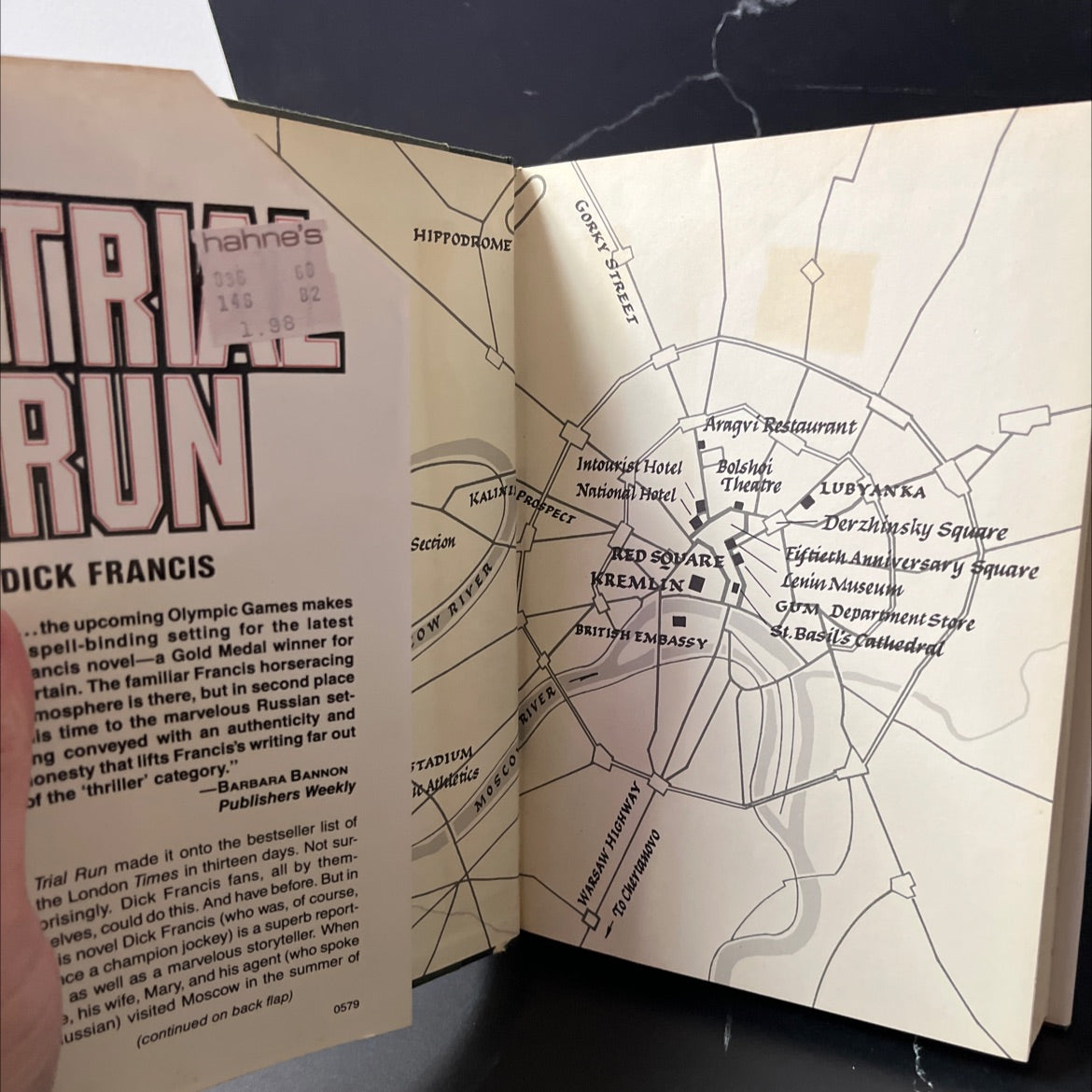 trial run book, by Dick Francis, 1978 Hardcover image 4