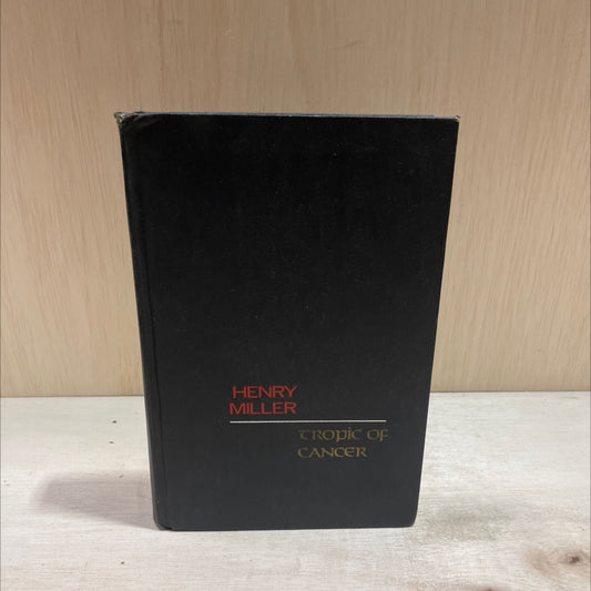 tropic of cancer book, by henry miller, 1961 Hardcover image 1