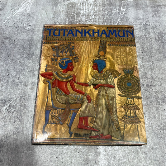 tutankhamun his tomb and its treasures book, by i.e.s. edwards, 1977 Hardcover image 1