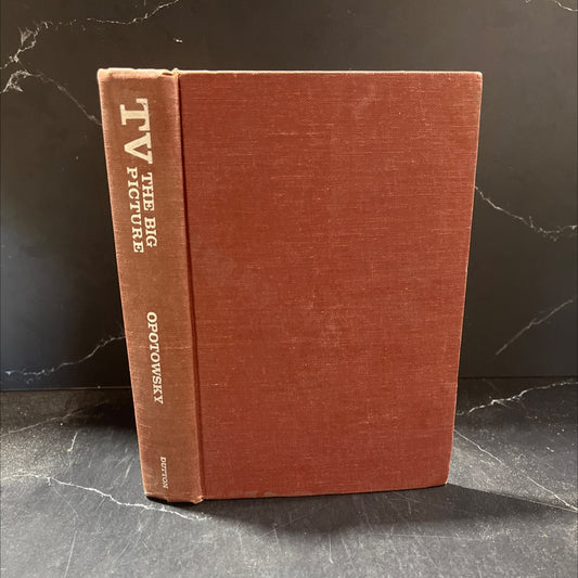tv the big picture book, by stan opotowsky, 1961 Hardcover image 1