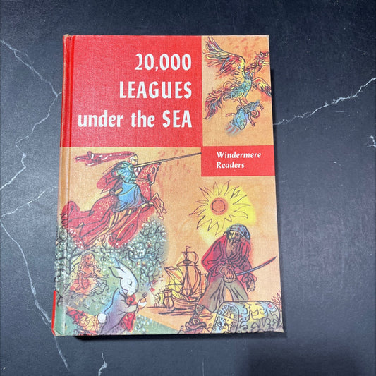 twenty thousand leagues under the sea book, by jules verne, 1956 Hardcover image 1