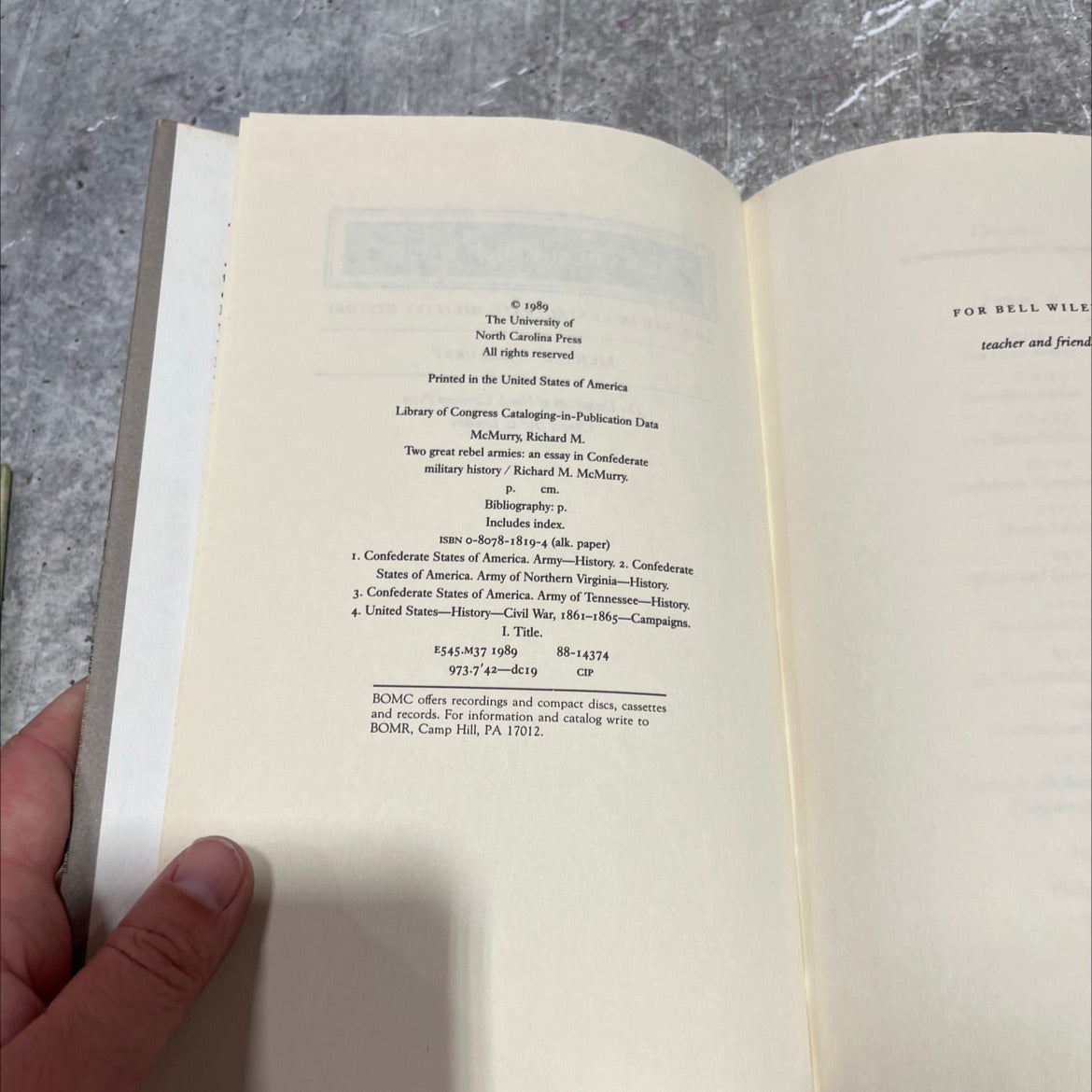 two great rebel armies: an essay in confederate military history book, by richard m. mcmurry, 1989 Hardcover image 3