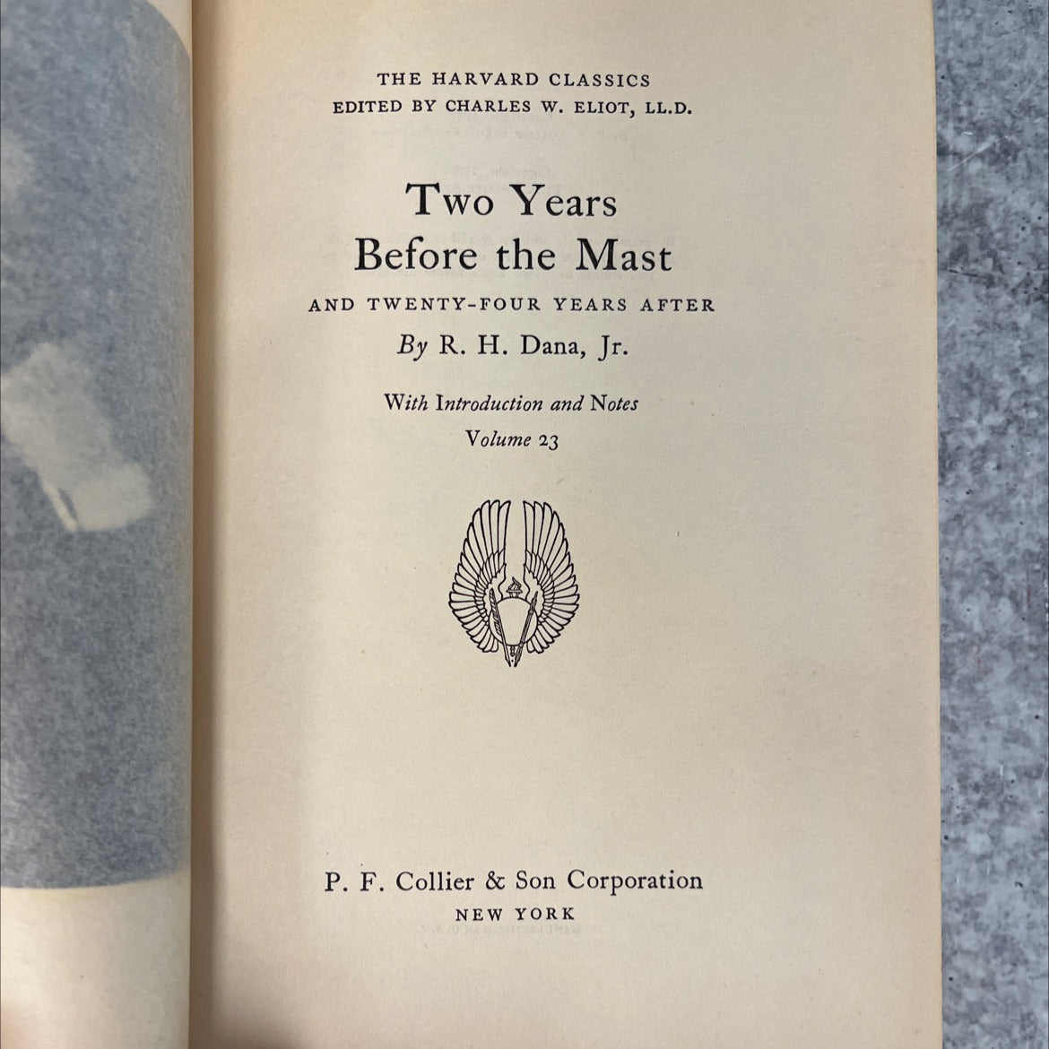 two years before the mast and twenty-four years after book, by r. h. dana, jr., 1937 Hardcover, Vintage image 2