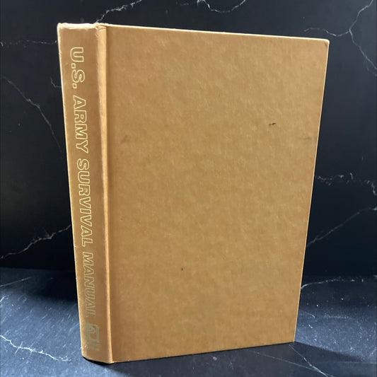 u.s. army survival manual book, by unknown, 1991 Hardcover image 1