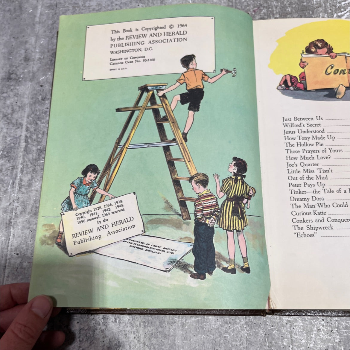 uncle arthur's bedtime stories volume one book, by unknown, 1964 Hardcover image 3