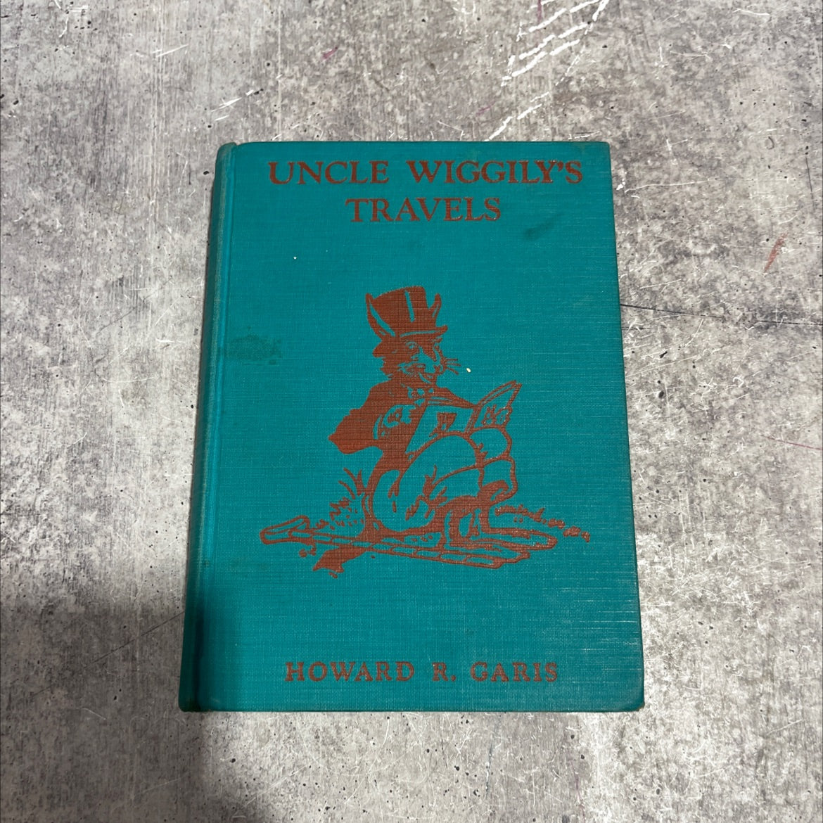 uncle wiggily's travels book, by howard r. garis, 1939 Hardcover image 1