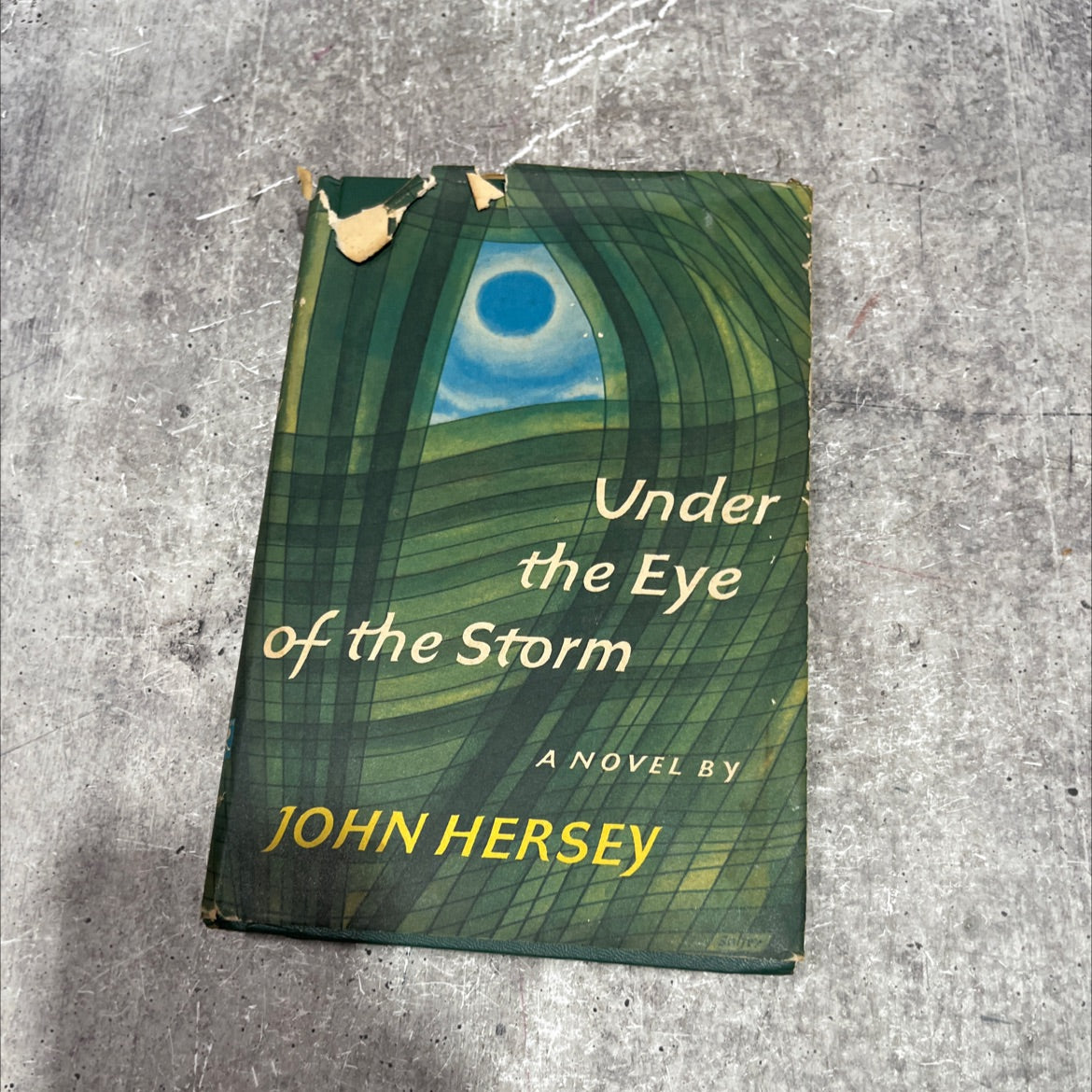 under the eye of the storm book, by John Hersey, 1970 Hardcover image 1