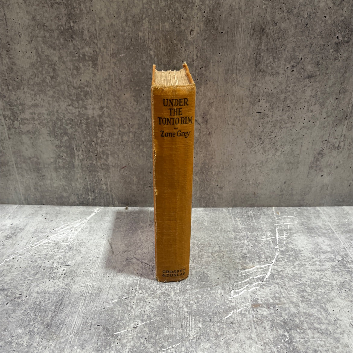 under the tonto rim book, by zane grey, 1926 Hardcover image 4