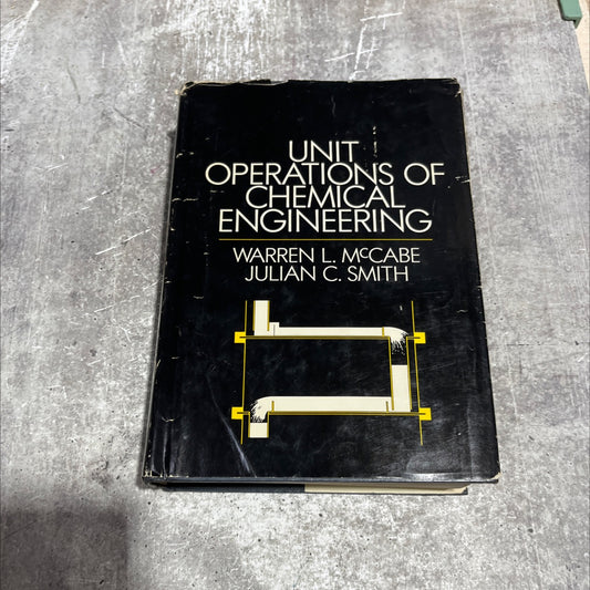 unit operations of chemical engineering book, by warren lee mccabe, julian c. smith, 1976 Hardcover image 1