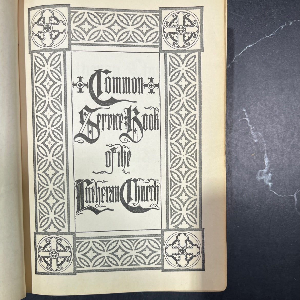united lutheran calendar the service matins vespers book, by The United Lutheran Church in America, 1918 Hardcover image 2