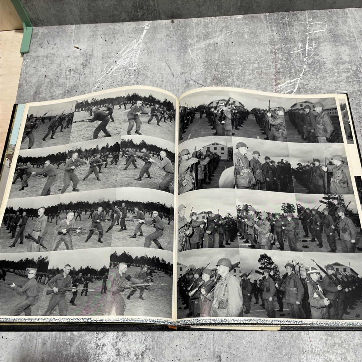 united states army training center infantry fort polk, louisiana book, by unknown, 1970 Hardcover image 3