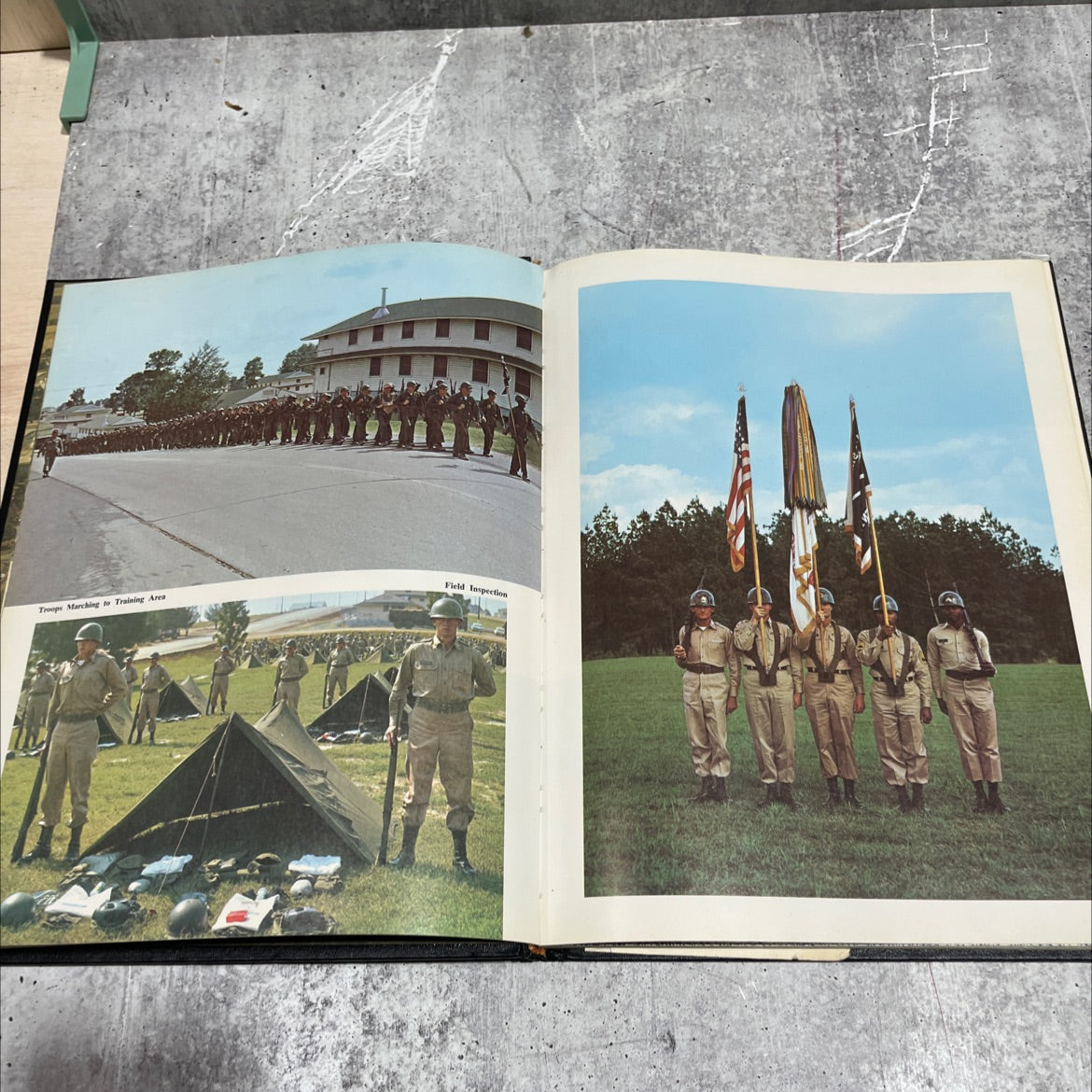 united states army training center infantry fort polk, louisiana book, by unknown, 1970 Hardcover image 4