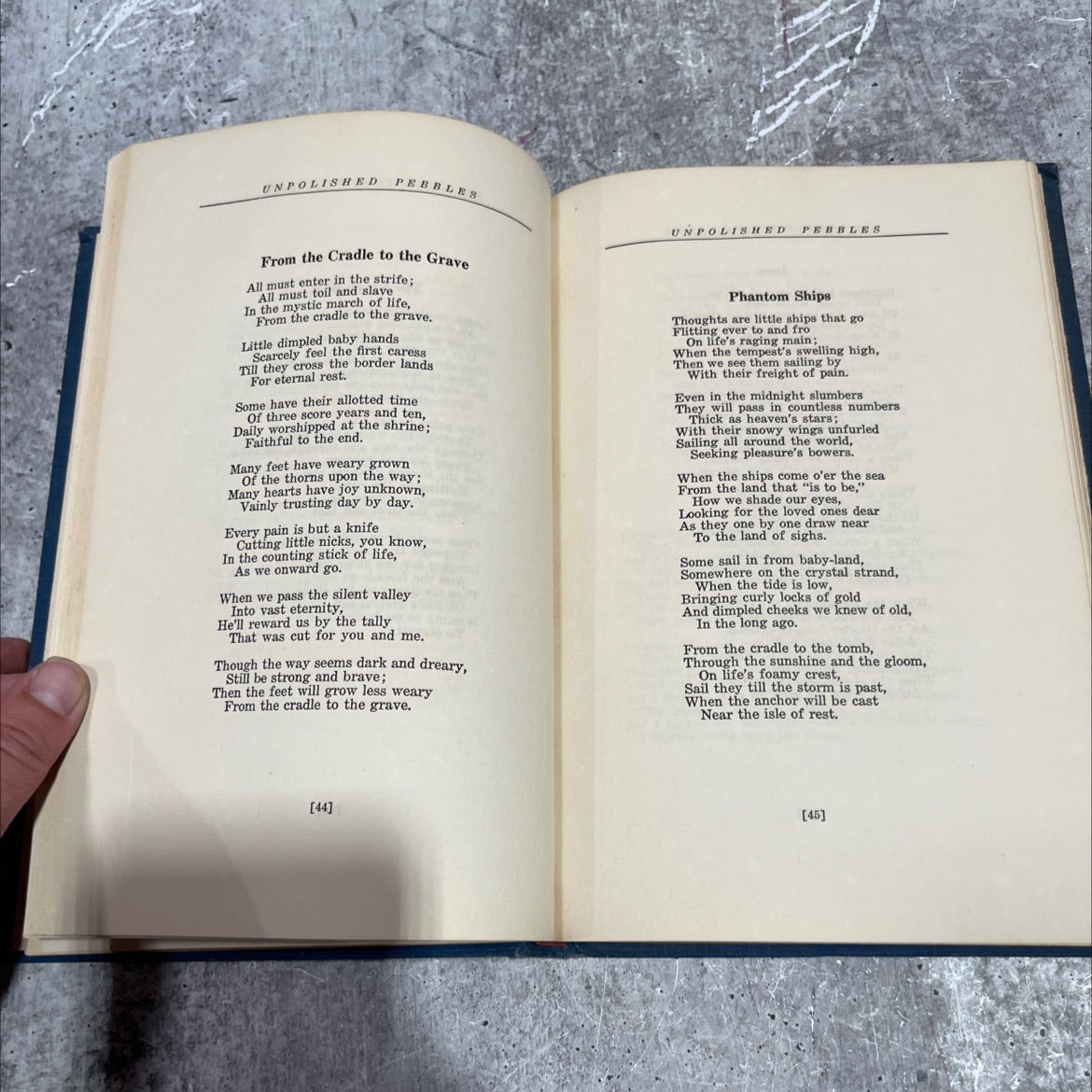 unpolished pebbles book, by james martin shawhan, 1929 Hardcover image 3