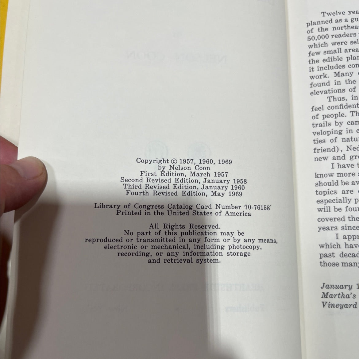 using wayside plants book, by nelson coon ii, 1969 Hardcover image 3