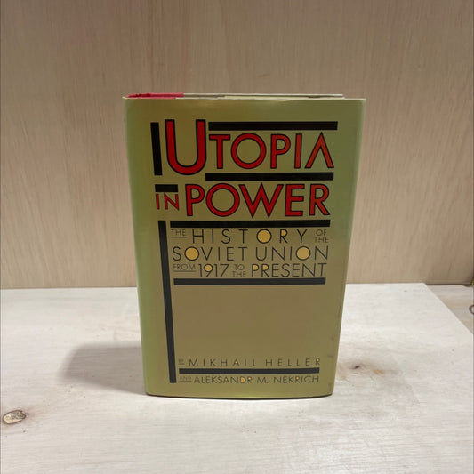 utopia in power the history of the soviet union from 1917 to the present book, by mikhail heller and aleksandr nekrich, image 1