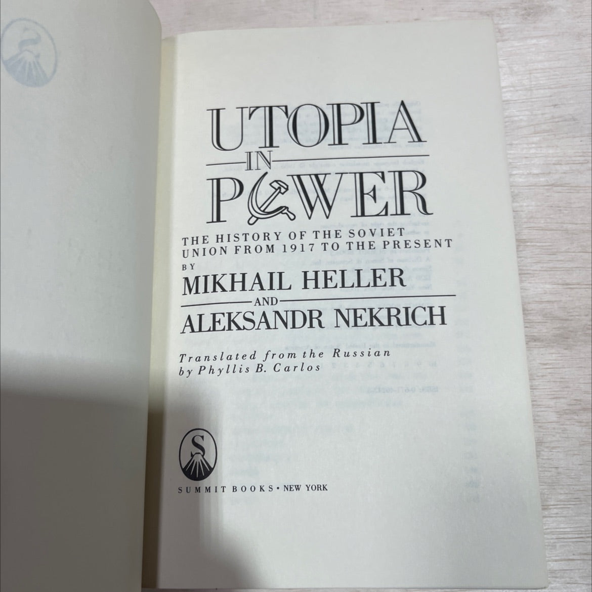 utopia in power the history of the soviet union from 1917 to the present book, by mikhail heller and aleksandr nekrich, image 2