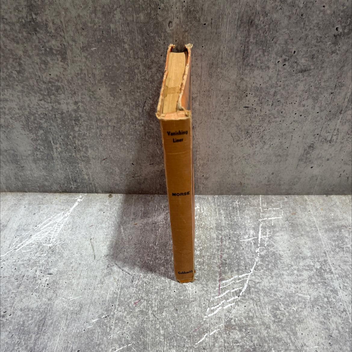 vanishing liner book, by george morse, 1934 Hardcover image 4