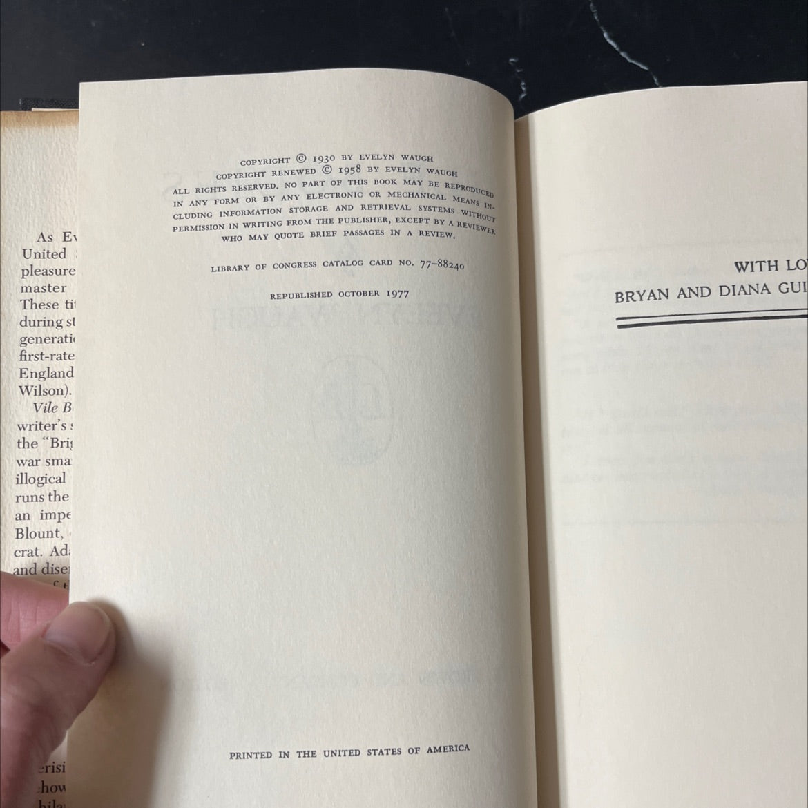 vile bodies book, by evelyn waugh, 1977 Hardcover image 3