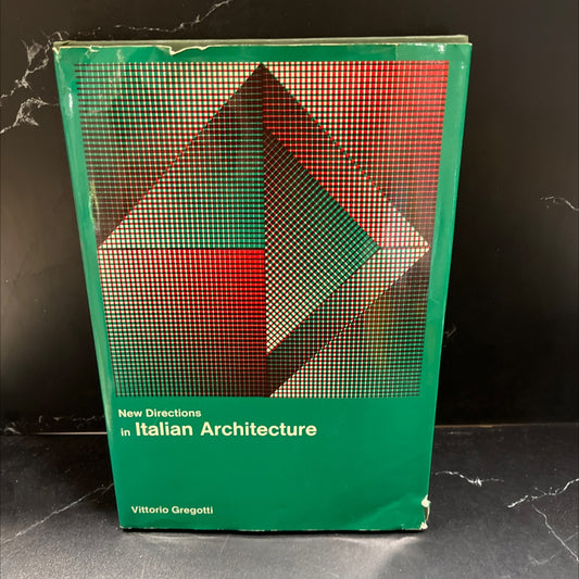 vittorio gregotti new directions in italian architecture book, by vittorio gregotti, 1968 Hardcover, First Edition image 1