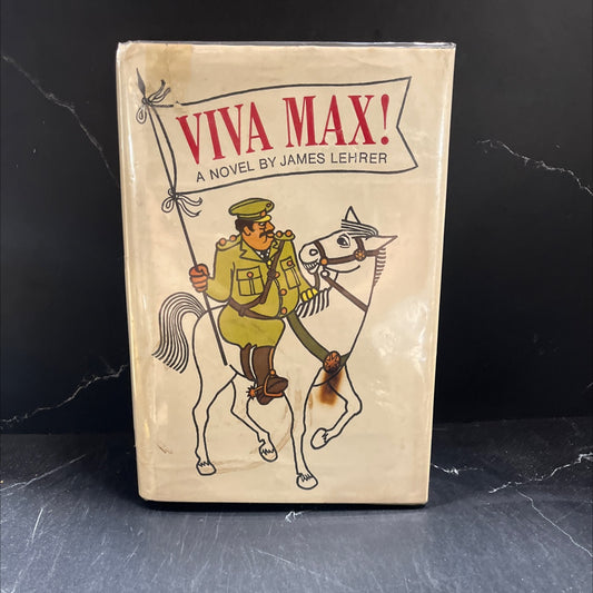 viva max! book, by james lehrer, 1966 Hardcover image 1