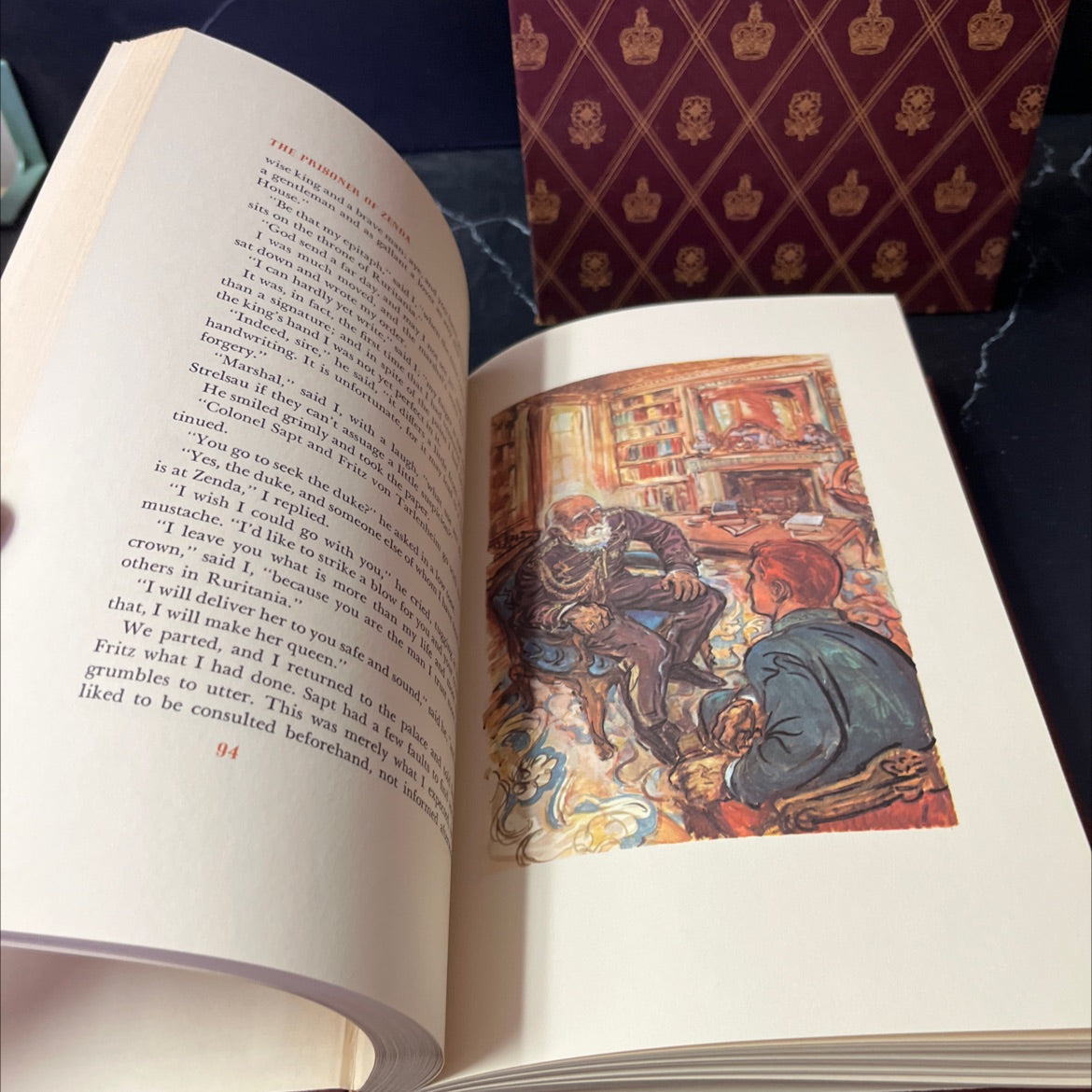 vivat ruritania book, by anthony hope, 1966 Hardcover image 4