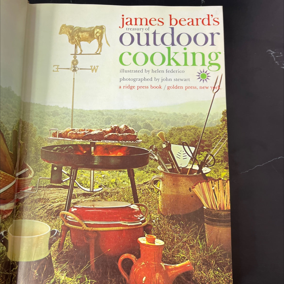 w james beard's treasury of outdoor cooking book, by james beard, 1960 Hardcover, Vintage image 2