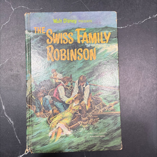walt disney presents the swiss family robinson book, by steve frazee, 1969 Hardcover image 1