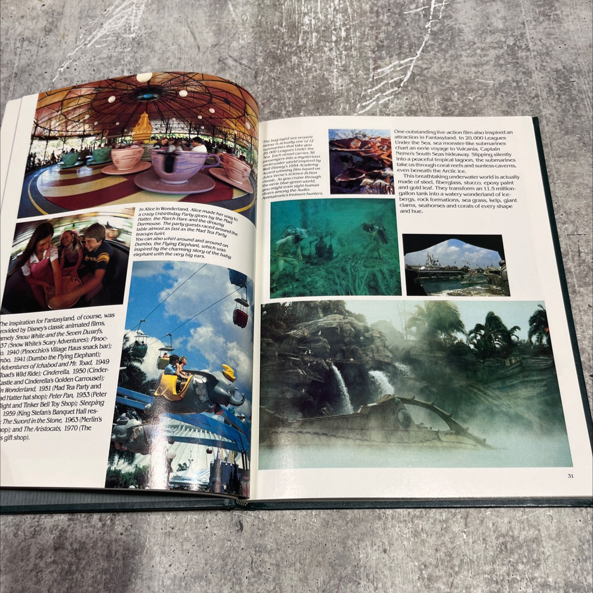 walt disney world book, by unknown, 1986 Hardcover image 4