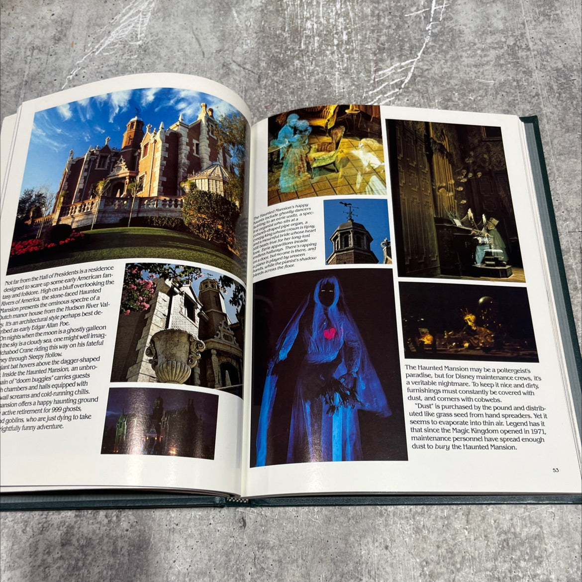 walt disney world book, by unknown, 1986 Hardcover image 3