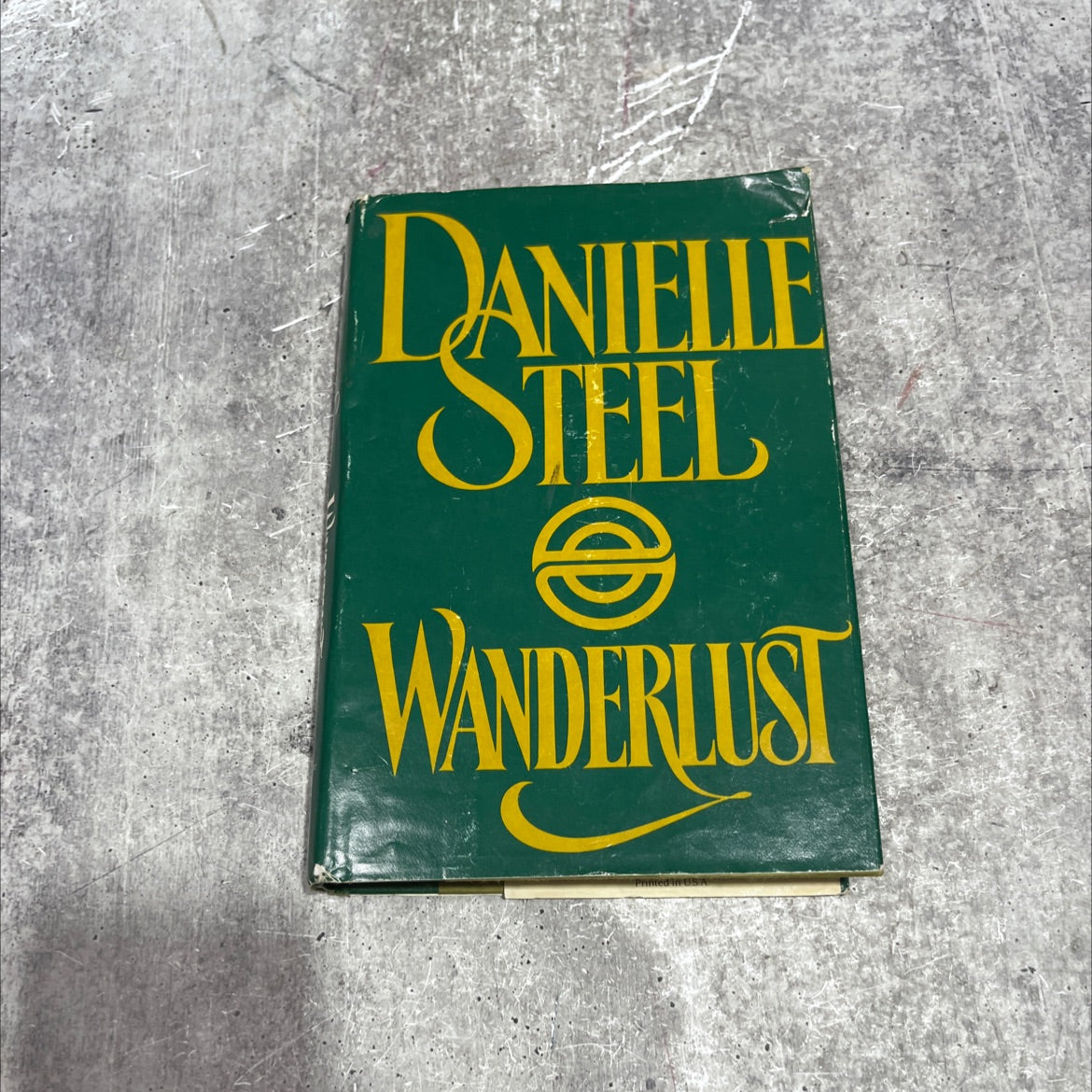 wanderlust book, by danielle steel, 1986 Hardcover image 1