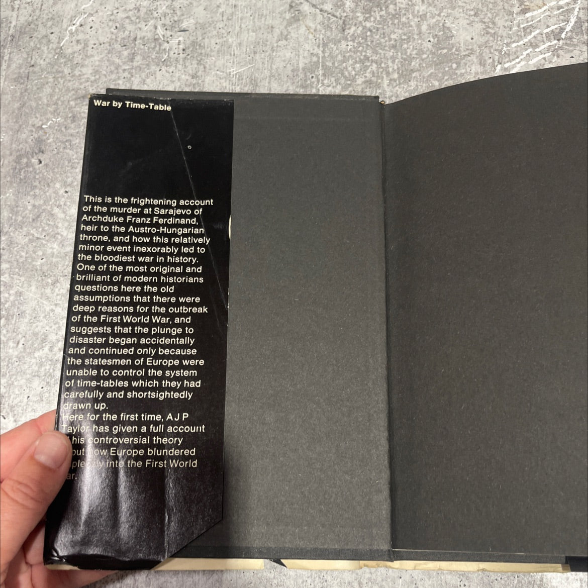 war by timetable how the first world war began book, by A.J.P.