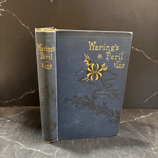 waring's peril book, by capt. charles king, 1894 Hardcover image 1