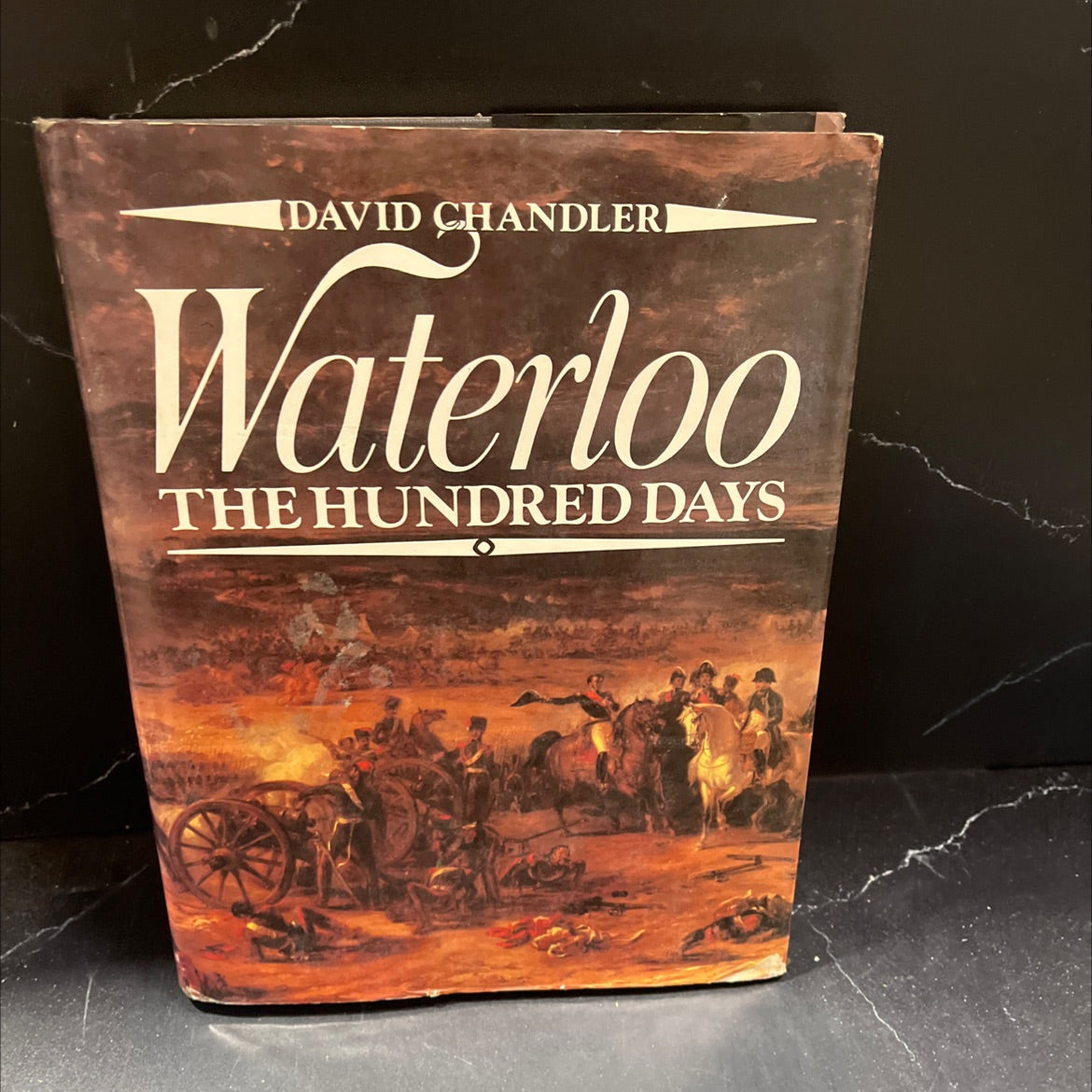 waterloo the hundred days book, by David Chandler, 1980 Hardcover image 1