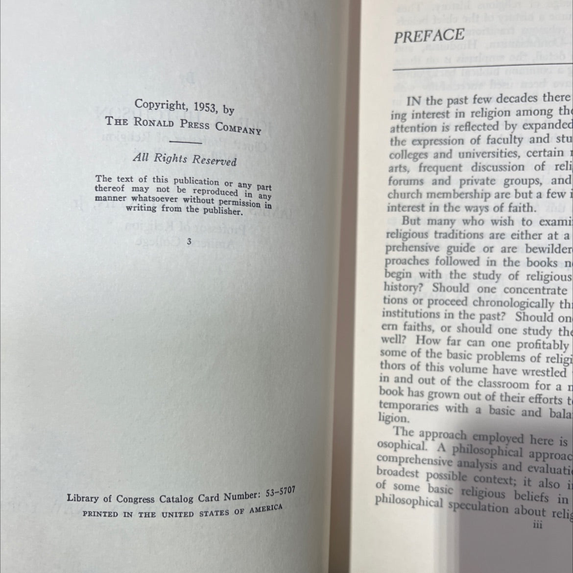 ways of faith an introduction to religion book, by john a. hutchison, james alfred martin, jr., 1953 Hardcover image 3